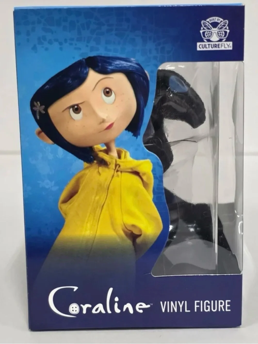 4.5 Fly Guys Coraline Cat Vinyl Figure